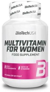 Biotech USA Multivitamin for WOMEN 60 tab.