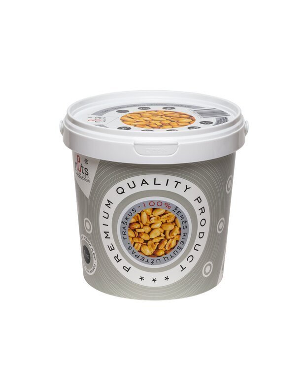 PuNuts 100% Žemės Riešutų Užtepas Kreminis 1000g.