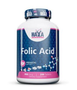 Haya Labs Folic Acid 250 tab.