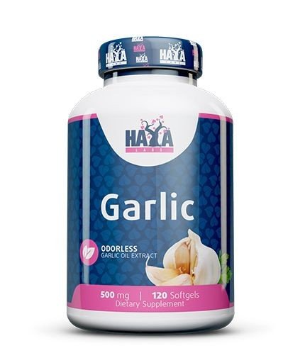 Haya labs Odorless Garlic 120kaps.