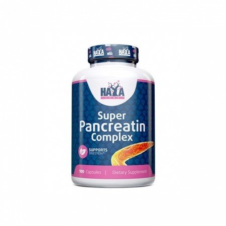 Haya Labs Super Pancreatin Enzymes 100kaps.