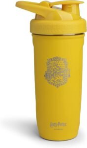 Gertuvė SmartShake Reforce Stainless Steel Hufflepuff 900ml.