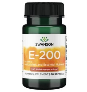 Swanson Natural Vitamin E-200 100kaps.