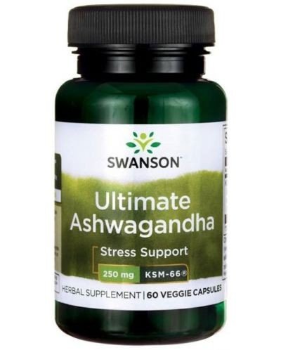 Swanson Ultimate Ashwaganda KSM-66 60kaps.